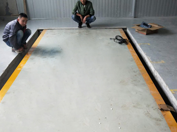 河南速達電動車SCS-5T電子地磅