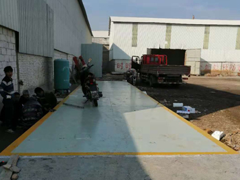 新安縣通達耐火材料定額120T地磅