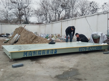 新密來集鎮(zhèn)人民政府2臺(tái)10噸地磅