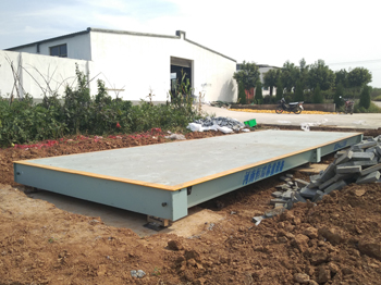 伊川縣江左養(yǎng)殖廠9m-60T數(shù)字地磅 