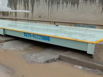 三門峽靈寶森達建材150噸電子地磅 