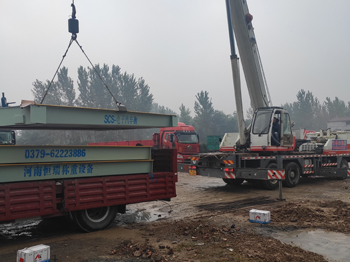 周口鹿邑豫東物流18m-150噸地磅 