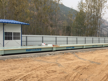 三門峽連霍呼北高速二工區拌合站200噸地磅 