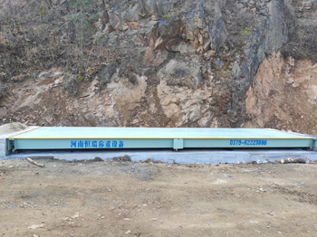 欒川縣馬圈石料廠9m-100噸地磅 