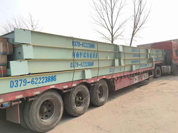 山西誠昆建材三臺3.3m-16m-100噸汽車衡