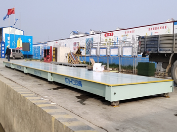 河南安都：焦作煜城荔灣項目100噸地磅