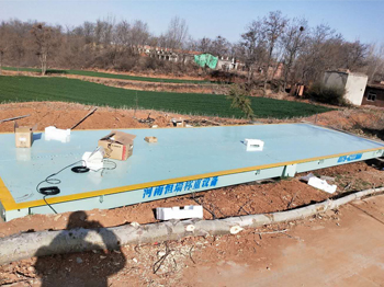 洛陽市宜陽會卦養豬場60噸地磅