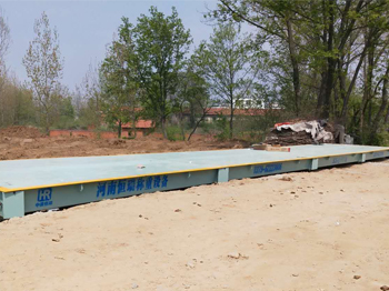  固始縣草塘村沙石料廠100噸地磅