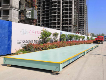 新蔡非亞建筑工程公司150噸地磅