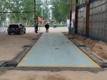 商丘民權迅安檢測站18m-200噸地磅