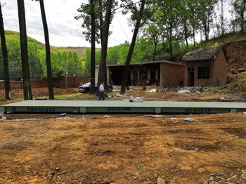 嵩縣多礫廢棄資源再利用公司16m-150噸地磅