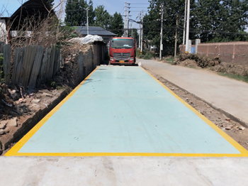 焦作綠聯農業公司16m-100噸地磅