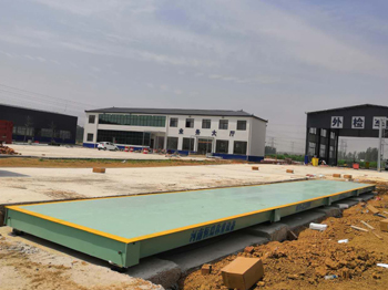 平頂山寶豐瑞森檢測站100噸地磅