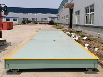 濮陽寶潤機動車拆解公司100噸地磅