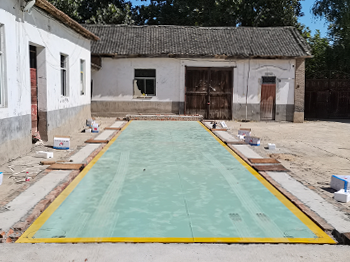 洛陽聰和商貿孟津白鶴料場200噸地磅