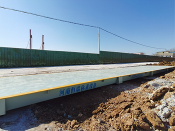 唐河縣文化區安置房項目100噸地磅