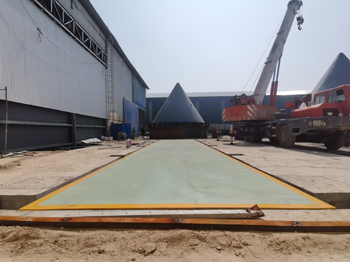 安陽恒安新型建材廠150噸地中衡