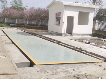 正陽縣渤?；ㄉ鷤}儲物流100噸地磅