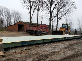 江西鑫昌源煤炭駐馬店遂平項(xiàng)目100噸地磅