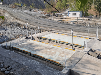 汝陽金堆城鉬礦200噸無人值守地磅