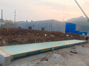 鶴壁嘉爾新材料有限公司100噸地磅