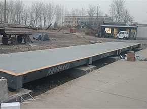 商丘民權縣北關鎮木材廠100噸地磅