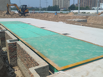 蘭考棚戶區改造項目100噸地磅