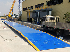 河南創新建設－周口鄲城糧食曬場超低地磅